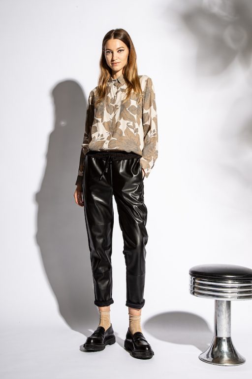 Funky Staff Blouse Annabelle Flower Stripes