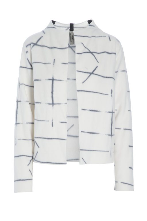 Henriette Steffensen Cardigan Creme-Grau