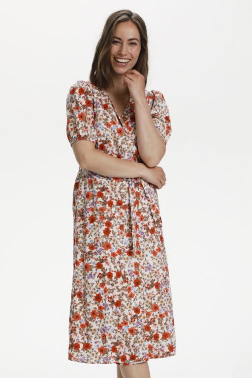 Cream CRCeyda Fit&flare DressZally