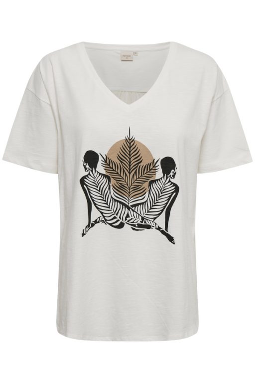 Cream CRLuna OZ Tshirt