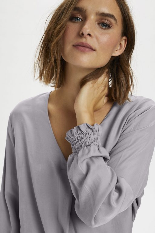 Cream FengCR Blouse