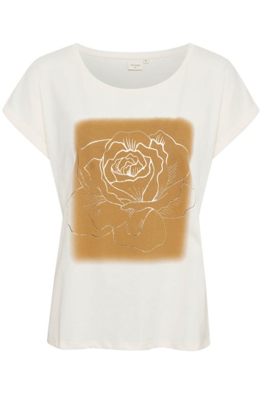 Cream crivana-t-shirt