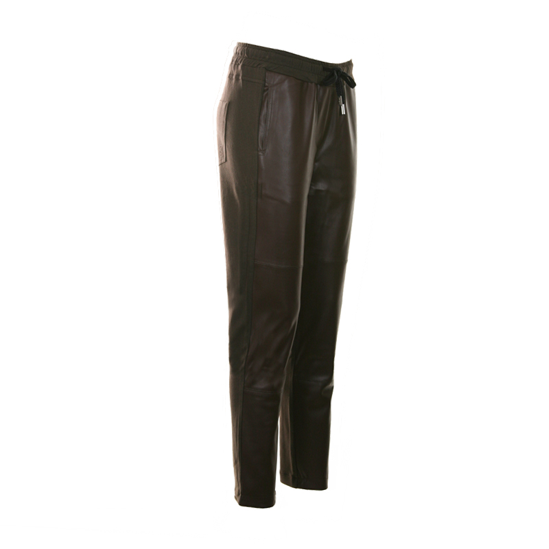 Funky Staff Trousers You2 Vegan Leather (Chocolate)