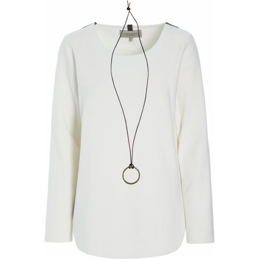 Henriette Steffensen Fleecepullover Weiß