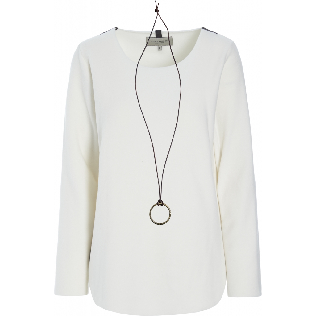 Henriette Steffensen Fleecepullover Weiß