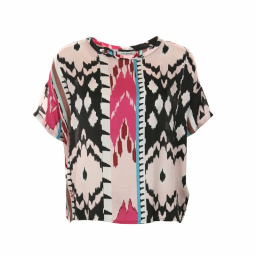 FUNKY STAFF Shirt Violet Ethno