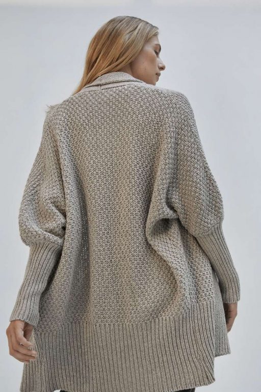 Simple Ice Strickjacke