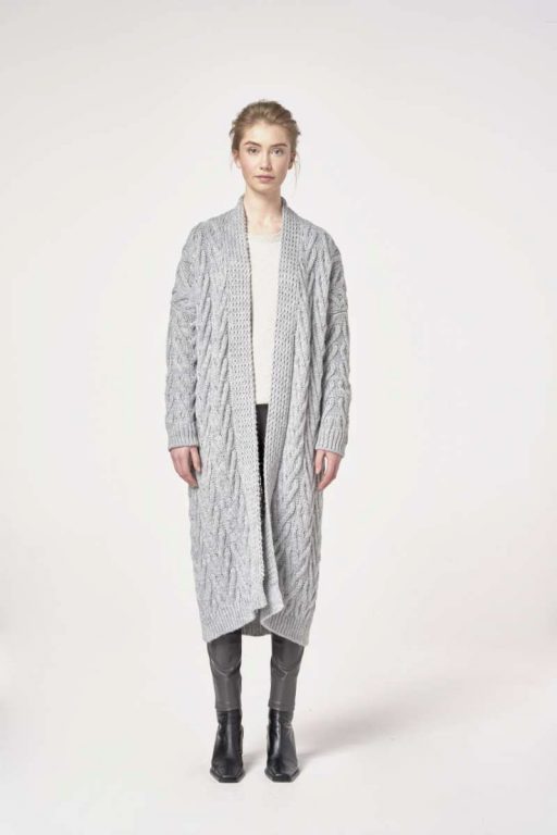 Simple Piso Strickmantel
