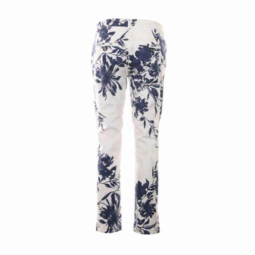 Funky Staff Trousers Chelsea Blue Flower