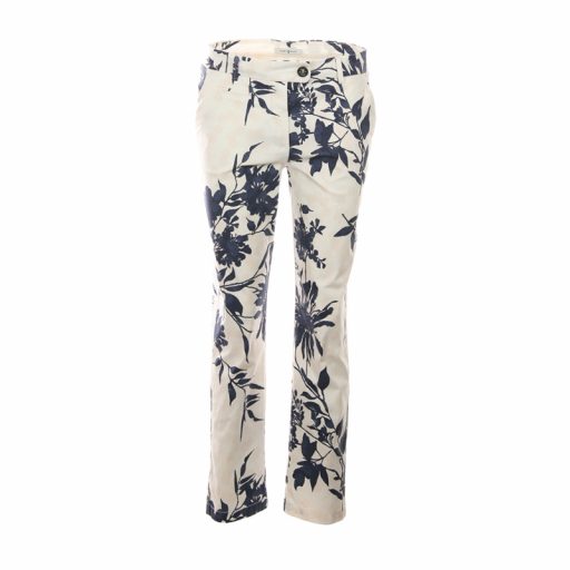 Funky Staff Trousers Chelsea Blue Flower