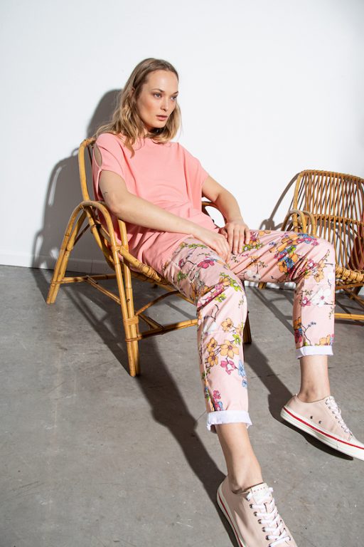 Funky Staff Trousers You2 Japan Flower
